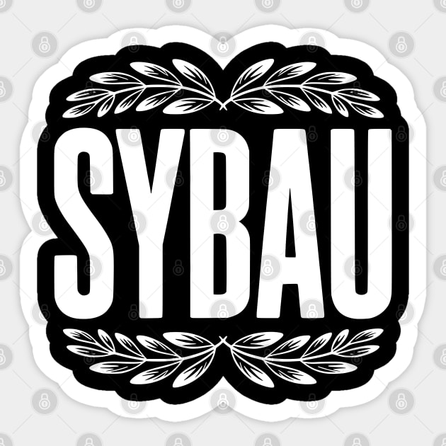 SYBAU Sticker by UrbanLifeApparel